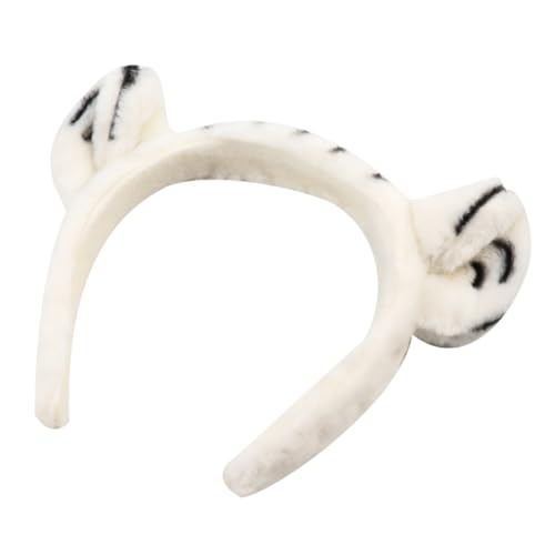 WEKAMOS Weißes Tiger und Leoparden Ohren Haarband Cosplay Haarreif Tierohren Haarbügel für Party Kostüm Zubehör Niedliches Attraktives Haar Accessoire für Rollenspiele und WEKAMOS Weißes Tiger und Leoparden Ohren Haarband Cosplay Haarreif Tierohren Haarbügel für Party Kostüm Zubehör Niedliches Attraktives Haar Accessoire für Rollenspiele und von WEKAMOS