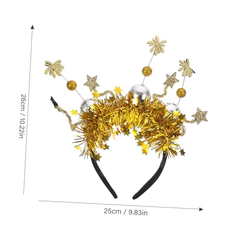 WEKAMOS Year Party Stirnband Ausgefallenes Haaraccessoire Weiches Bequemes Headwear Für Erwachsene Und Gruppenfotos Bei Festivals Und Silvesterfeiern WEKAMOS Year Party Stirnband Ausgefallenes Haaraccessoire Weiches Bequemes Headwear Für Erwachsene Und Gruppenfotos Bei Festivals Und Silvesterfeiern von WEKAMOS