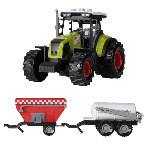 Well Home Landwirtschafts-Traktor-Spielzeug, 26 cm, mit Licht und Sound von WELL HOME MOBILIARIO & DECORACIÓN