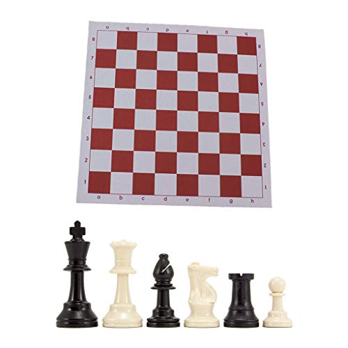 1 Set antikes Schachbrett, kleines Schachbrett, Qingbing-Schachfiguren, Charakter, Elterngeschenke, Unterhaltung, Schachsets von WELLDOER