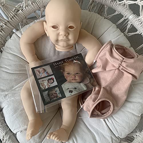 WELLDOER 23'' Baby Simulation Schöne Kleinkinder Interaktive Weiche von WELLDOER