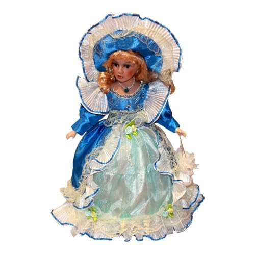 WELLDOER Sammlerstück Viktorianische Porzellan Prinzessin Dress Up Reborns Zarte Desktop Mittelstücke von WELLDOER