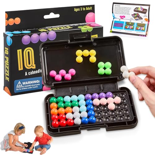 Iq Puzzler Pro Mit 120 Herausforderungen, Puzzlespiele für Kinder, Iq Spiele, 3D Logikspiele zur Entspannung und Dekompression, Lernspiele Ab 6 Jahre Oder Mehr Iq Puzzler Pro Mit 120 Herausforderungen, Puzzlespiele für Kinder, Iq Spiele, 3D Logikspiele zur Entspannung und Dekompression, Lernspiele Ab 6 Jahre Oder Mehr von WELLXUNK