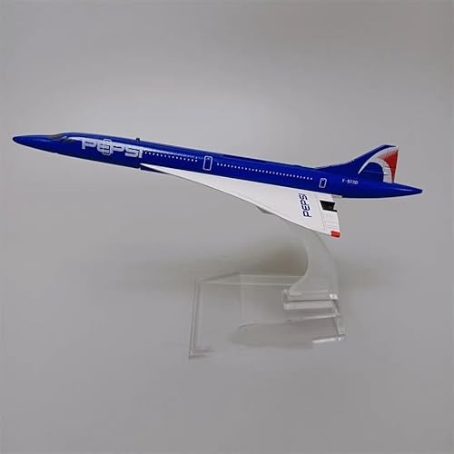 Aerobatic Flugzeug Air France Concord Costa/British Aiways Concord Costa, Maßstab 1:400, Druckguss-Flugzeug, Modellflugzeug, Flugzeug Aus Legiertem Metall (Größe : B) von WELSAA