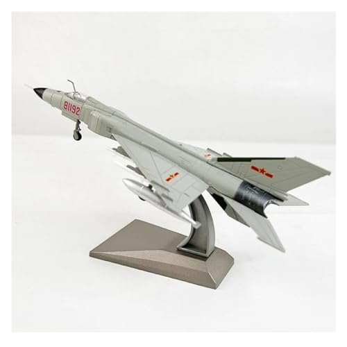 Aerobatic Flugzeug Diecast 1/100 Skala J8 Militär Kämpfer Legierung Modell Flugzeug Dekoration Display Dekoration von WELSAA