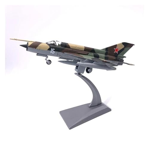 Aerobatic Flugzeug Flugzeug, Flugzeugmodell, Ehemaliges Kampfflugzeug Der Sowjetischen Luftwaffe, MiG-21, Legierungsmodell, Druckguss-Metallflugzeuge Im Maßstab 1:72 von WELSAA