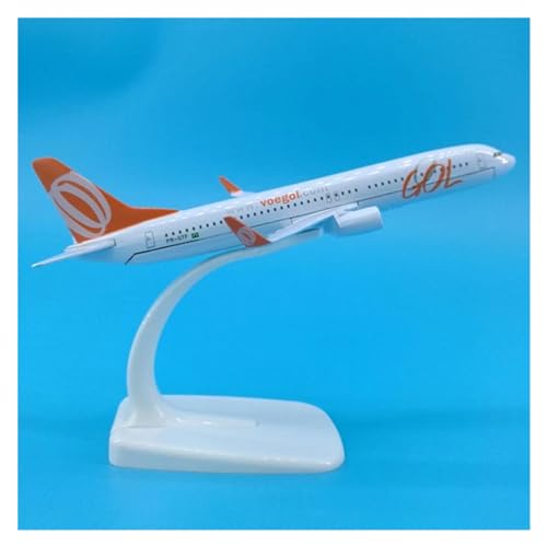 Aerobatic Flugzeug Für Brasilien - Airlines Boeing B737-800 Modell Spielzeug Flugzeug Diecast Legierung Flugzeug 16CM Maßstab 1:400 Flugzeuge Decoraction von WELSAA