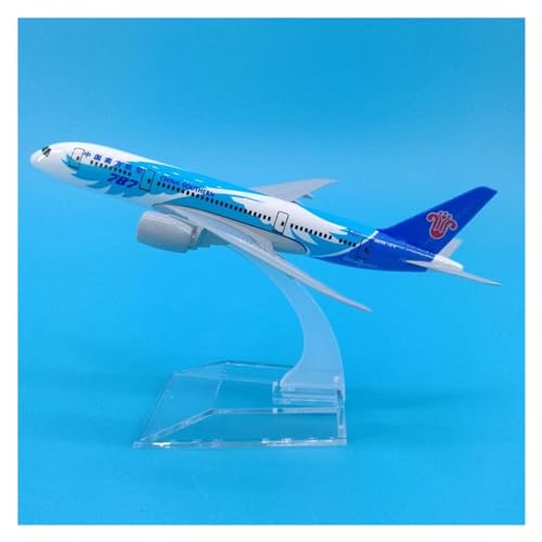 Aerobatic Flugzeug Für China Southern Airlines B787 Flugzeugmodelle Mit Basis Druckguss-Legierung Spielzeug-Sammlung Display Souvenir 16 cm von WELSAA