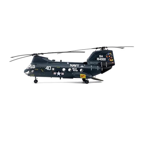 Aerobatic Flugzeug Für Den US Navy CH-46D Sea Knight Hubschrauber HC-3 Originalmodell Legierungssimulation Statisches Sammlungsmodell Im Maßstab 1:72 von WELSAA