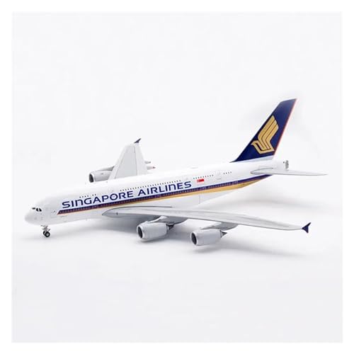 Aerobatic Flugzeug Für Singapur A380 9V-SKV Legierung Flugzeug Modell Druckguss Spielzeug Erwachsene Fans Sammeln Souvenir Diecast Maßstab 1:200 von WELSAA