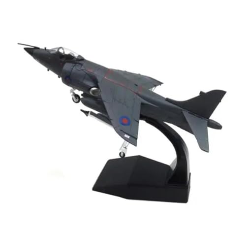 WELSAA Aerobatic Flugzeug 1:72 British Marines Slalom Harrier Düsenjäger Flugzeug Flugzeug Legierungsmodell Druckguss 1:72 Metallflugzeuge (Farbe : B, Größe : 1 UK) von WELSAA