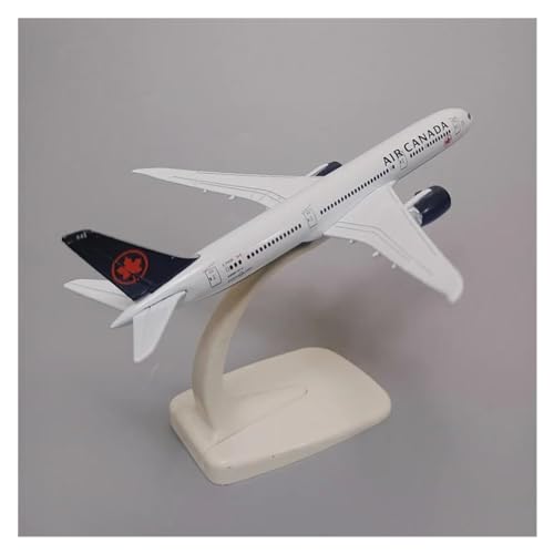 WELSAA Aerobatic Flugzeug 16 cm Air Canada Airlines Boeing 787 B787 Airways Modellflugzeug, Metalllegierung, Druckguss-Flugzeugmodell von WELSAA