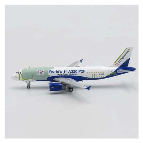 WELSAA Aerobatic Flugzeug Druckgegossenes A320 P2F D-AAES LH4279-Legierungsflugzeugmodell Im Maßstab 1:400 von WELSAA