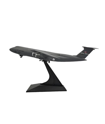 WELSAA Aerobatic Flugzeug Druckgegossenes Transportflugzeugmodell Der US Force Lockheed C-5 Galaxy Aus Legierung Im Maßstab 1:400 von WELSAA