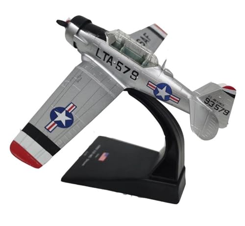 WELSAA Aerobatic Flugzeug Druckguss-Flugzeugmodell, Maßstab 1:72, T-6LT-6G Trainer-Flugzeug, Spielzeug Für Die Statische Anzeige Von Trainingsflugzeugen von WELSAA