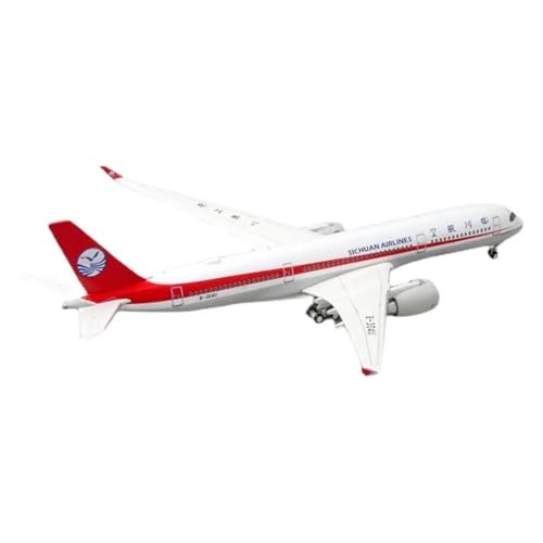 WELSAA Aerobatic Flugzeug Für China Sichuan Airlines A350-900XWB B-304U Legierung Flugzeug Modell Sammlung Souvenir Ornamente Druckguss Maßstab 1/400 von WELSAA