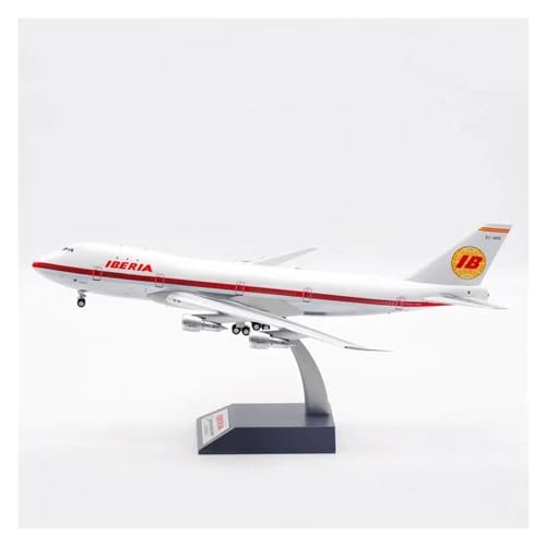 WELSAA Aerobatic Flugzeug Für Iberia B747-200 EC-BRQ Legierung Flugzeug Modell Sammlung Souvenir Display Ornamente Druckguss Maßstab 1:200 von WELSAA