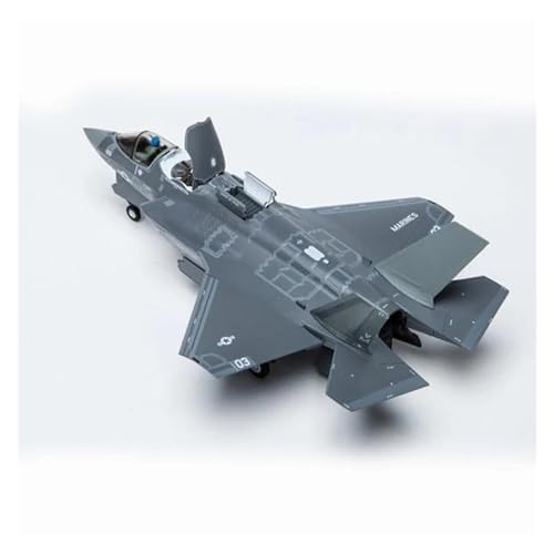 WELSAA Aerobatic Flugzeug Legierungsflugzeug F-35 Air Force F35A F35B F35C Lightning II Joint Strike Fighter Im Maßstab 1:72 (Farbe : EIN, Größe : 1 UK) von WELSAA