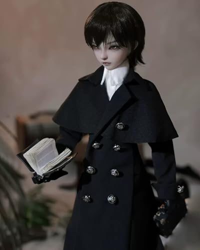 1/4 BJD Puppe Ball Jointed BJD Dolls Full Set Reborn Toy SD Surprise Gift Doll mit Kleidung Schuhe Perücke Haar Make-Up Surprise Gift von WENCY