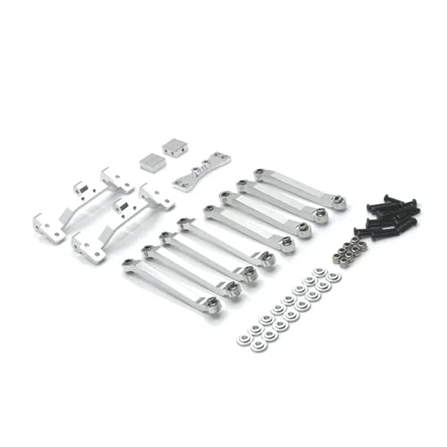 WENH 1/12 D90 D91 D96 MN98 99S RC Auto Zubehör Metall Modifizierte Verknüpfung Verknüpfung Halter(Silver) von WENH