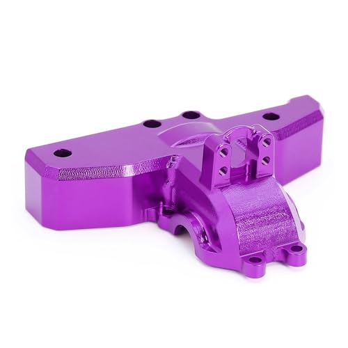 WENH 1/14 14210 14209 Metall Hinten Oberen Getriebe Abdeckungen Differential Fall Abdeckung for RC Auto Aluminium Upgrade Ersatzteile 14190B (Color : Purple) von WENH