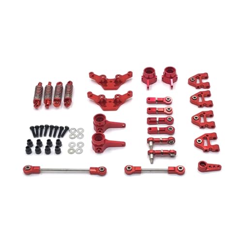 WENH 1/28 284131 K969 K979 K989 K999 P929 P939 RC Auto Metallteile, Upgrade und Modifikation Verschleißteile 9-teiliges Set (Color : 1) von WENH