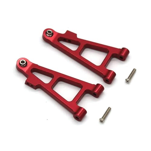 WENH 16207 16208 16209 16210 H16 RC Auto Metall Zubehör Front Lower Swing Arm(Red) von WENH