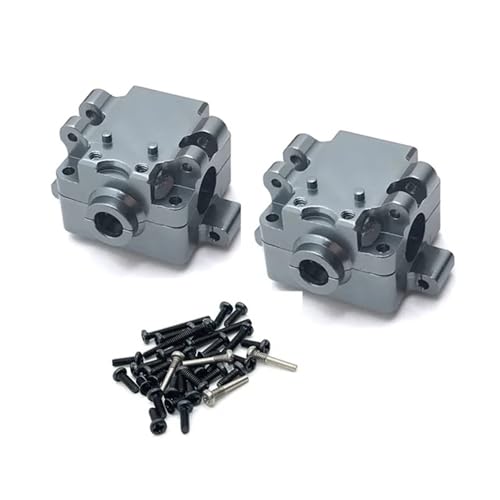 WENH 2PCS Metall Upgrade Getriebe for 1/28 284131 K969 K979 K989 K999 P929 P939 RC Auto Teile(Dark Grey) von WENH