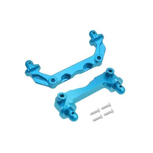 WENH 2Pcs 14210 Metall Vorne Hinten Auto Shell Spalte Säulen Körper Post RC Auto Aluminium Legierung Upgrade Teile (Color : Blue) von WENH