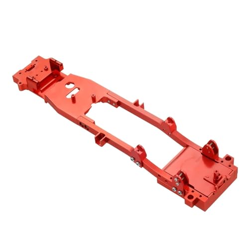 WENH CNC Metall Körper Chassis Rahmen Träger for D12 1/10 RC Drift Auto DIY Upgrade Teile Zubehör (Color : 1) von WENH
