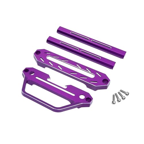 WENH CNC Metall Sender Schutz Rahmen Halterung Tragegriff for NB4 / NB4 Pro Fernbedienung Upgrade Teile (Color : Upper Purple) von WENH