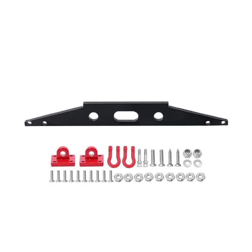 WENH Metall-Heckstoßstange mit Abschlepphaken for D90 D91 D99S MN90 MN99S 1/12 1/12 Fernbedienungsauto-Upgrade-Teile (Color : B) von WENH