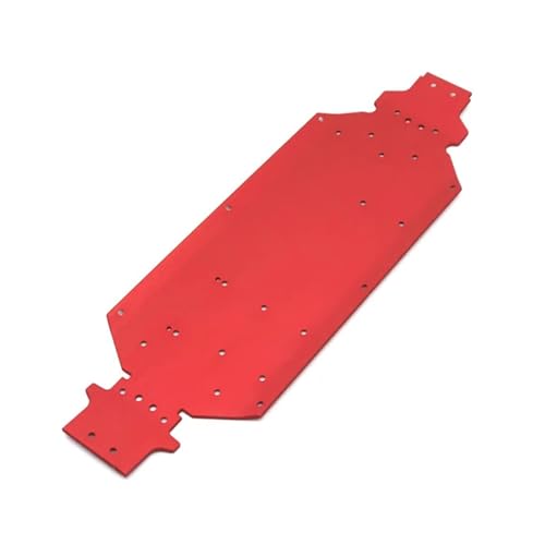 WENH Upgrade Metall Retrofit Basis Platte for 1/12 124016 127017 124018 124019 RC Auto Teile(Red) von WENH