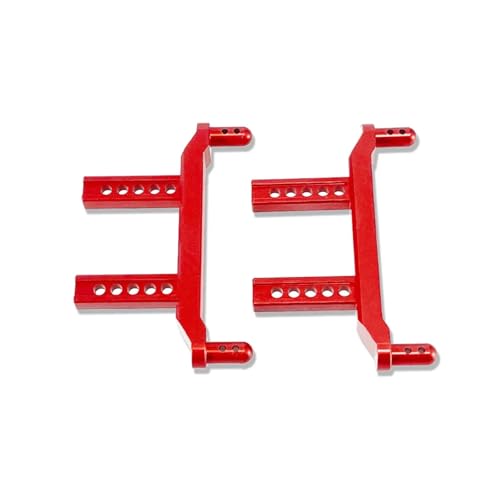 WENH for 1/16 16101 16102 16103 16101PRO 16102PRO16103PR0 High Speed ​​RC Auto Verbesserte Metall Universal Vorderen Und Hinteren Karosseriesäulen(Red) von WENH