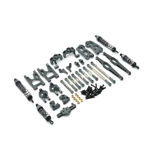 WENH for 12427 12428 12423 FY-03 1/12RC Auto Metall Verbesserte Ersatzteile, Lenkung Tasse, Schaukel Arm, Körper Stange, Stoßdämpfer, Etc(Titanium) von WENH