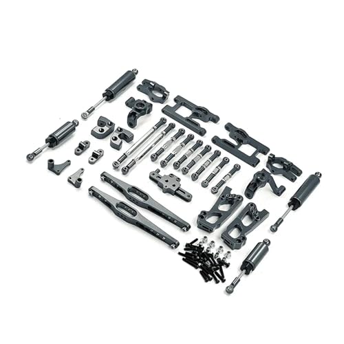 WENH for 12427 12428 12423 FY01 02 03 Fernbedienung Auto Upgrade Zubehör Metall Upgrade 12 Stück Set Teile(Titanium) von WENH