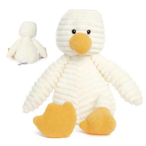 WENHYXG Duck Plüsch Spielzeug, Kinderpuppe Kuscheltier Puppe Duck Plüschtier, Spielzeug Plüschpuppe für Kinder Erwachsene Weihnachten Geburtstag Geschenk 16.5 Inches von WENHYXG