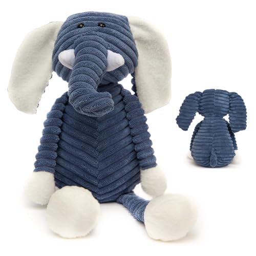 WENHYXG Elephant Plüsch Spielzeug, Kinderpuppe Kuscheltier Puppe Elephant Plüschtier, Spielzeug Plüschpuppe für Kinder Erwachsene Weihnachten Geburtstag Geschenk 16.5 Inches von WENHYXG