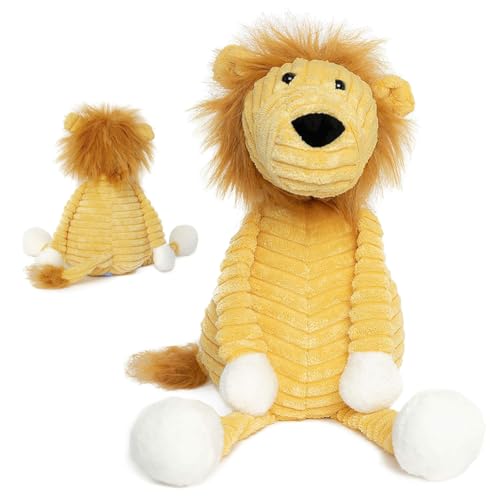 WENHYXG Lion Plüsch Spielzeug, Kinderpuppe Kuscheltier Puppe Lion Plüschtier, Spielzeug Plüschpuppe für Kinder Erwachsene Weihnachten Geburtstag Geschenk 16.5 Inches von WENHYXG