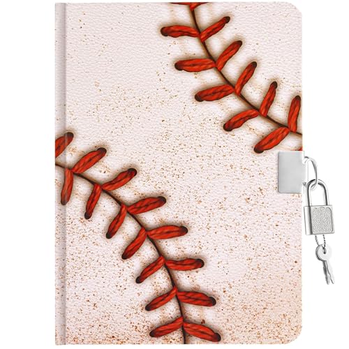 WERNNSAI Kindertagebuch für Jungen, Baseballtagebuch leuchtendes Kindertagebuch, Reisentagebuch für Jungen mit Schloss und Schlüssel, Schultagebuch A5 liniert, Notizblock zum Schreiben und Zeichnen WERNNSAI Kindertagebuch für Jungen, Baseballtagebuch leuchtendes Kindertagebuch, Reisentagebuch für Jungen mit Schloss und Schlüssel, Schultagebuch A5 liniert, Notizblock zum Schreiben und Zeichnen von WERNNSAI