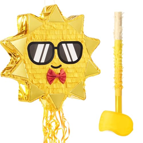 WERNNSAI Sonnen Piñata – Geburtstags Dekorationen Kinder Sonnen Pinata mit Kordelzug Augenmaske Stöcke Jungen Mädchen Gender Reveal Party Dekoration Familienspiele Deko Babyparty Geburtstagsparty WERNNSAI Sonnen Piñata – Geburtstags Dekorationen Kinder Sonnen Pinata mit Kordelzug Augenmaske Stöcke Jungen Mädchen Gender Reveal Party Dekoration Familienspiele Deko Babyparty Geburtstagsparty von WERNNSAI
