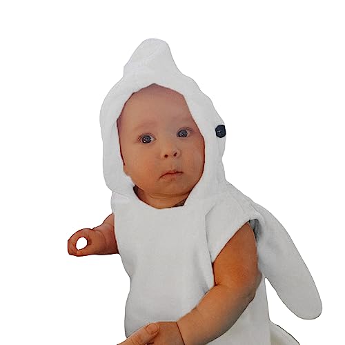 WERNZATT-Kleinkind Halloween Tier Kostüm Niedliche Kuh Lamm Hase Wal Kostüm Baby Strampler Cosplay Outfit (Whale, 2-3 Years) von WERNZATT