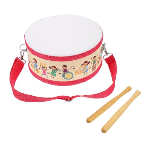 1 Set Kinder Snare Drum Spielzeug Musikinstrumente Kleinkinder Rhythmus Spielzeug Trommeln Spielzeug Doppelseitige Trommel Handtrommel Spielzeug Kinder Trommel Spielzeug WESIEVYA von WESIEVYA