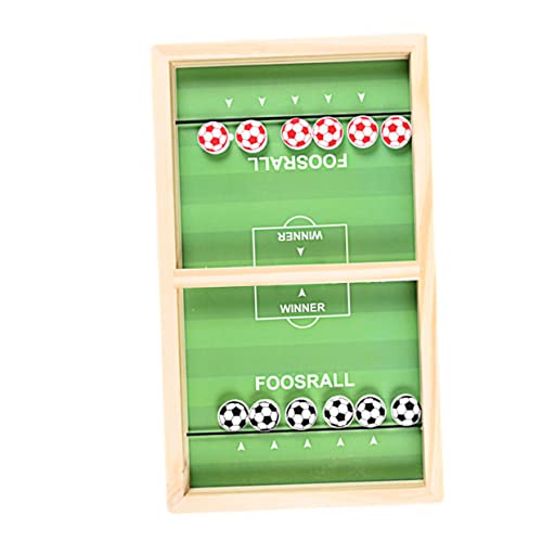 1stk Pädagogisches Brettspiel-Spielzeug Fußballspielzeug Pädagogisches Spielzeug Katapult-Spielzeug Katapult Spielzeug Puzzle-Spielzeug Spielzeug Aus Holz Green Hölzern WESIEVYA von WESIEVYA