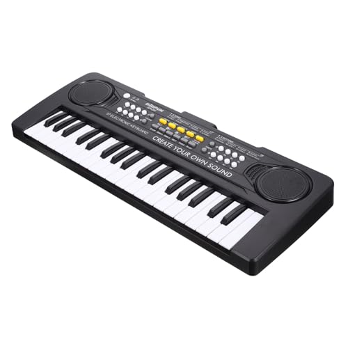 Elektronische Orgel für Kinder Musikinstrumente für Kinder Musikinstrument Spielzeug Keyboard Kinder mit mikrofon Keyboard mit mikrofon Kinder exquisites Klavierspielzeug Plastik WESIEVYA von WESIEVYA