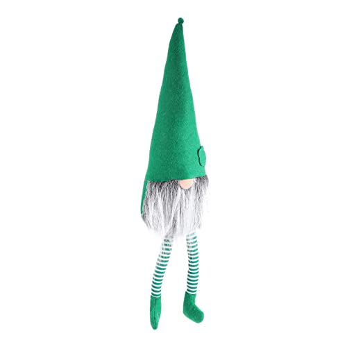 WESIEVYA 1 STK Zwerg Elf Puppe Kaninchenzwerge Osterpuppendekoration Schwedische Tomtes-Puppe Plüschpuppe Osterhasenpuppe Cute Decor Safe Toy zartes Stofftier festliches Spielzeug Green von WESIEVYA