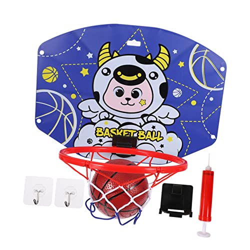 WESIEVYA 1 Satz Anhebbarer Aufnahmerahmen Mini-Basketballbretter Basketball drinnen Basketball Hoop Indoor Basketballkorb für drinnen Spielzeug Cartoon-Basketballkorb Plastik von WESIEVYA