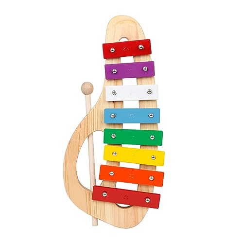 WESIEVYA 1 Satz Oktave Handpercussion -Percussion-Spielzeug Xylophon Für Kinder Lustige Percussion Musikinstrumente Für Kinder Schlaginstrumente Für Kinder Colorful Hölzern von WESIEVYA