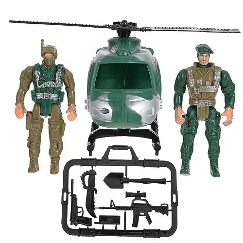 WESIEVYA 1 Satz Soldaten Modell Soldatenmodellspielzeug Actionfiguren Getriebe Militärfiguren Männer Spielzeug Soldat-actionfigur Soldat Spielset Soldatenspielzeug Kinder Spielset Plastik von WESIEVYA