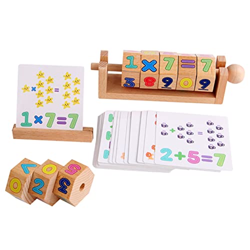 WESIEVYA Spielzeug 1 Satz Zauberwürfel-lehrmittel Für Kinderspielzeug Spielsachen Für Cube Puzzle Hühner Kreatives Würfelpuzzle Puzzle- Aus Holz Hölzern Holzpuzzle Kinder von WESIEVYA